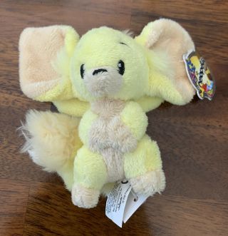 Neopets Plush - Yellow Faellie - 2004 Vintage Plushie Limited Too Petpet W/ Tags