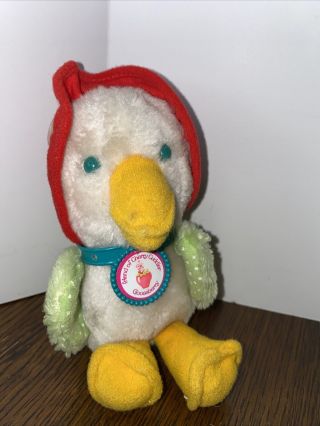 Kenner Vintage Strawberry Shortcake Gooseberry Goose Plush Stuffed Animal Toy