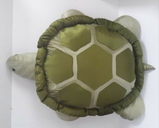Pier 1 Imports 26 " Green Sea Turtle Plush Pillow Ultra Soft Stuffed Animal