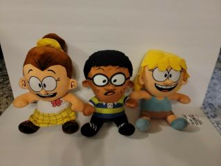 Toy Factory Luan,  Lori,  Clyde The Loud House 10 " Sitting Plush Nickelodeon