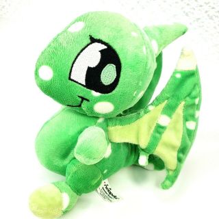 Neopets Speckled Shoyru 2014 Lime Green 8.  5 " Plush Soft Toy Limited Too