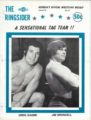 The Ringsider 1975 41 Georgia Championship Wrestling Mr.  Wrestling 2,  Spoiler