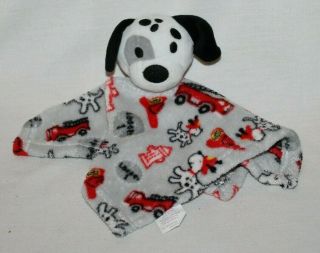 Swiggles Puppy Dog Baby Lovey Security Blanket Swiggies Dalmatian Fire 12 " Rare