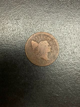 1795 - 1796 Liberty Cap Half Cent Scarce G No Date Details Show