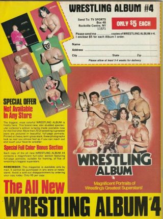 Pro Wrestling Illustrated March 1982 Ric Flair Tommy Rich YEAR END AWARDS ISSUE 2