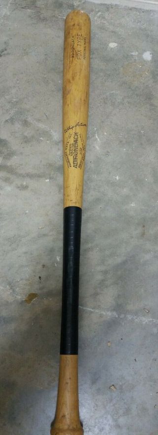 Vintage Fox Type Adirondack 302 35 Inch Baseball Bat Whip Action Personal Model