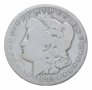 Rare - 1883 - Cc Morgan Silver Dollar - Very Tough - High Redbook 608