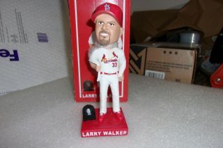 St.  Louis Cardinals Larry Walker 33 Bobblehead Nib