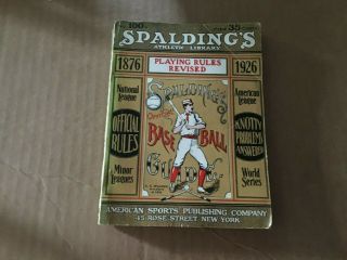 1926 Spalding 