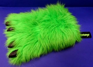 Vintage Rare R.  L Stine Goosebumps 12 " Stuffed Fur Monster Glove Mitt - Awesome