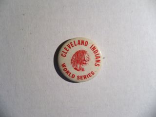 Cleveland Indians 1948 World Series 1 3/4 " Pinback Button - 13053