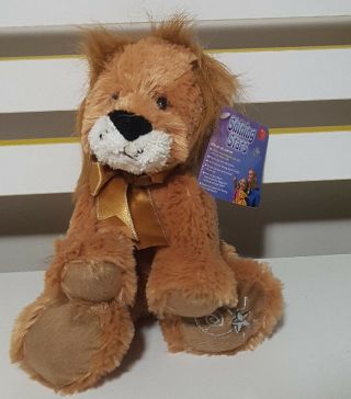 Russ Berrie Shining Stars Lion Brown Cute Soft Toy Plush Toy 22cm Sitting