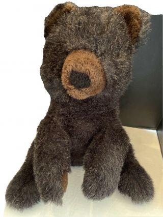1977 Gund Collectors Classics Limited Edition Stuffed Plush Black Teddy Bear 20 "