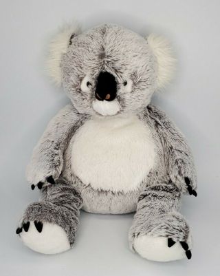 Toys R Us Koala Bear Plush 18 " Stuffed Animal Gray White 2016 Soft