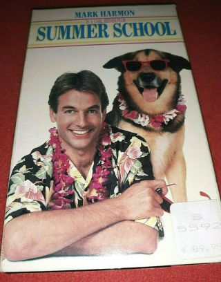 Summer School (beta) 1987 Comedy Mark Harmon Kirstie Alley (not Vhs) Betamax