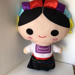 Mexico Lindo Girl Plush Doll Sugar Loaf Kellytoy Soft Toy