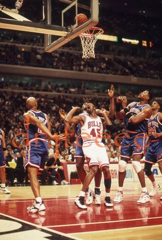 1995 Michael Jordan 45 Chicago Bulls - 35mm Basketball Slide