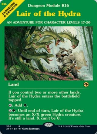Magic The Gathering (mtg) : Afr: Lair Of The Hydra (dungeon Module) - Rare