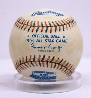 1992 All Star Game Official Mlb Rawlings Baseball Ball San Diego 3