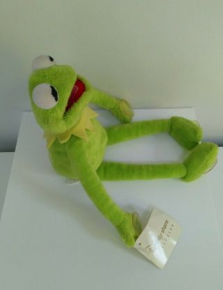 Disney Store Kermit The Frog Tags suction cups stick on plush Toy Sesame Street 3