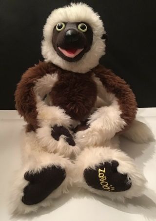Zoboo Of Zoboomafoo Eden 2000 Plush 16 " Soft Stuffed Animal Lemur Toy