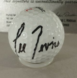 Vintage Lee Trevino Autograph Signed Golf Ball With