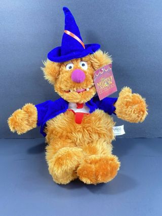 Nanco The Muppet Show 25 Years Fozzie Bear Halloween Hat - Fangs 17 " Plush Nwt S1