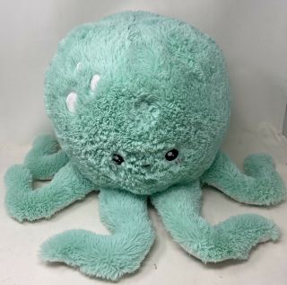 Squishable Green Octopus Jumbo Xtra Soft Stuffed Animal Plush Sea Creature