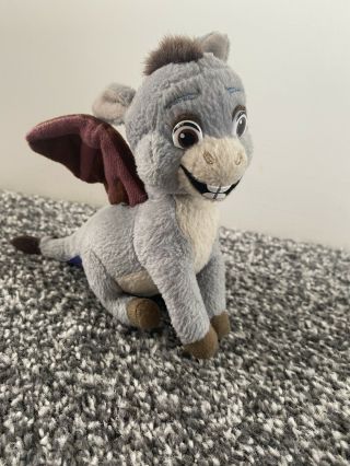 2007 Dreamworks Shrek The Third Donkey Dragon Dronkey Baby Peanut Soft Plush Toy