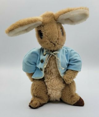 Vintage Eden Toys Peter Rabbit Beatrix Potter Bunny Plush Stuffed Animal 12 "
