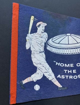 1960s Houston Astros Full Size Pennant 2