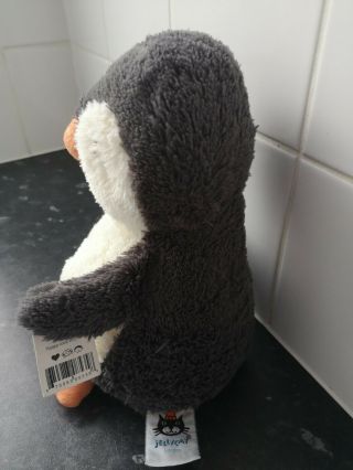 Jellycat Peanut Penguin Medium Size Soft Toy Plush With Tags