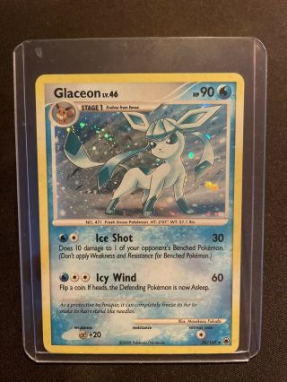 Glaceon 20/100 Pokemon Tcg Majestic Dawn Holo Rare Lp/nm