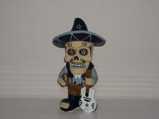 Dallas Cowboys Day Of The Dead Skull Figurine Statue Limited Edition Nfl