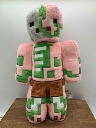 Minecraft Zombie Pigman Plush Spin Master Mojang Jinx Rare 12 "
