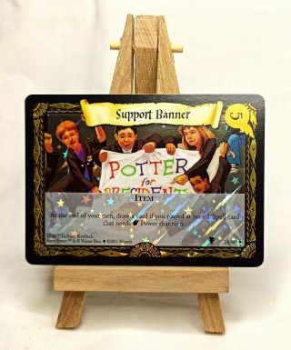 Support Banner Foil Card | 28/80 | Quidditch Cup | Harry Potter Tcg