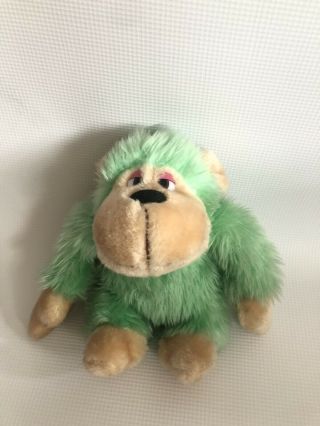 Vintage Russ Berrie Gipper Gorilla Plush Soft Toy Green Ape