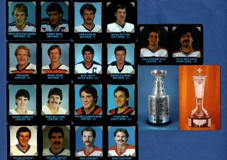 1985 - 86 7 - Eleven Credit Cards Nhl Hockey Complete Set Of 25: Yzerman,  Lemieux,