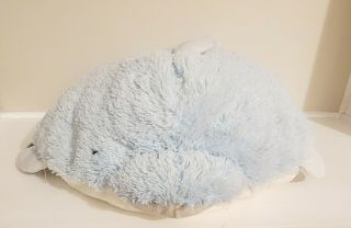 My Pillow Pet Dolphin Plush Light Blue Jumbo 24 " L 18 " W Stuffed Animal Xl