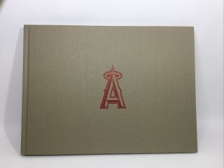 L.  A.  Angels 2018 Season Seat Holder Photo Book - Rare Hardcover -