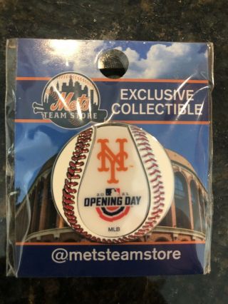 Mets Opening Day 2021 Pin - Citi Field Exclusive