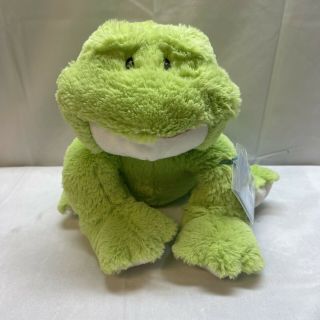 Ganz Webkinz Jr 12 " Frog Plush Wj105 With Tag Code Virtual Pet