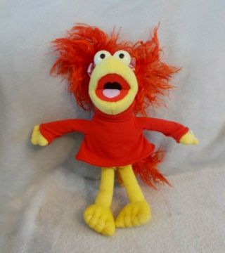 Rare 2006 Jim Hensons Fraggle Rock Muppets - 10 " Red Fraggle Soft Plush Teddy