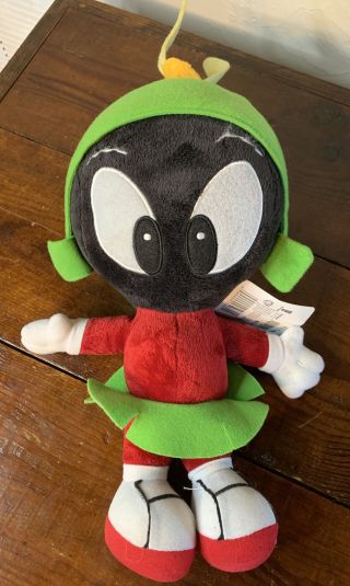 Baby Looney Tunes Six Flags Exclusive Plush Baby Marvin The Martian Doll 12.  5”