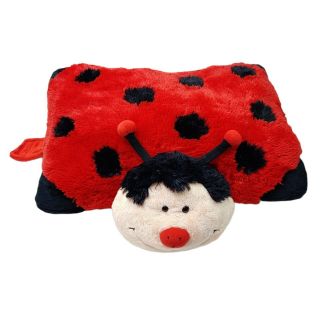 Pillow Pets Ladybug Lady Beetle Plush Soft Toy Cushion Washed And 40cm