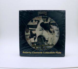 Roberto Clemente Vintage 2001 Pnc Park Sga Collector Plate Pirates