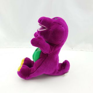 Barney I love You Stuffed Plush Toy Animal Doll Dinosaur Purple Sings 10 