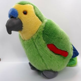 K & M International Parrot Budgie Parakeet Plush Stuffed Bird Animal