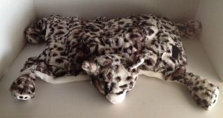 Little Miracles Snow Leopard Cat Snuggle Me Pillow Plush Pet Costco No Blanket