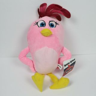 Angry Birds Movie Toy Factory Rovio Soft Plush Stuffed Toy 10 " Stella Pink Bird